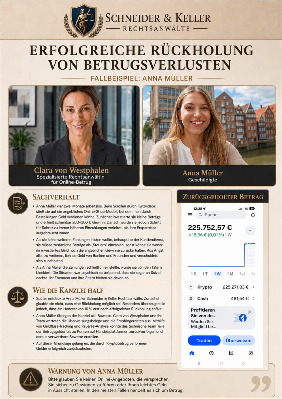Erfolgsfall Anna Müller